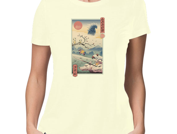 Wolf Princess Ukiyo-E