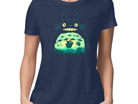 Totoro and His Umbrella