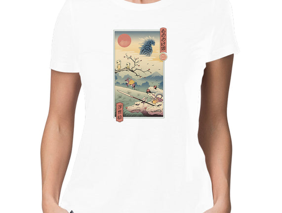 Wolf Princess Ukiyo-E