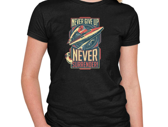 Never Surrender!