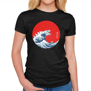 Hokusai Gojira-Variant