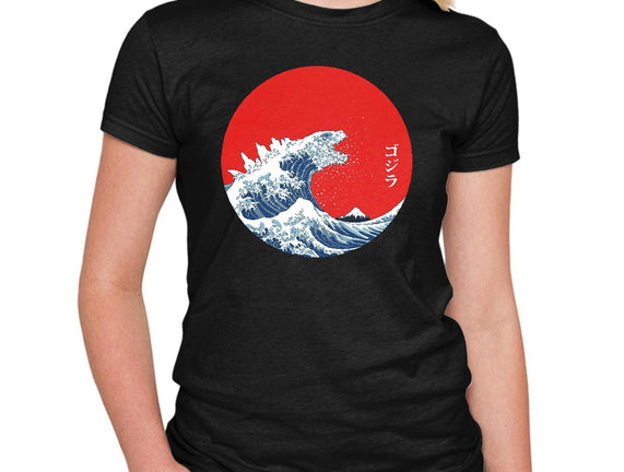 Hokusai Gojira-Variant