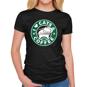 I Love Cats and Coffee