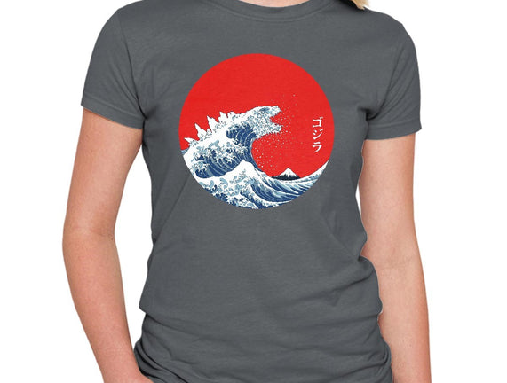 Hokusai Gojira-Variant