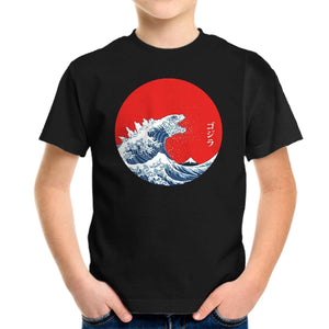 Hokusai Gojira-Variant
