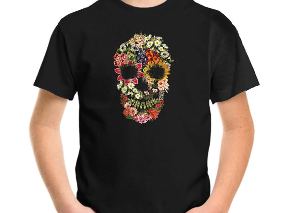 Floral Skull Vintage