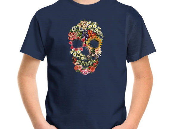 Floral Skull Vintage