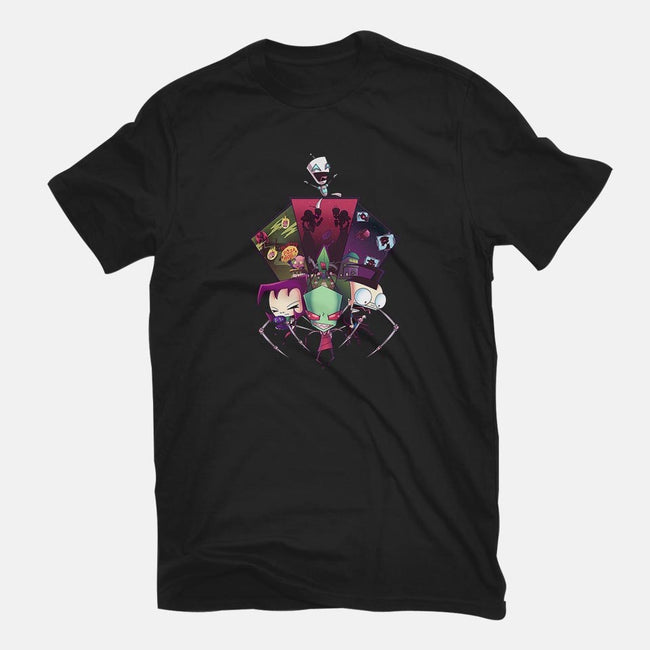 Invade and Enslave-womens fitted tee-stellica