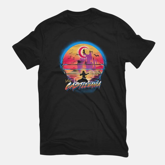 Visit Castlevania-womens basic tee-dandingeroz