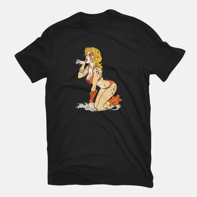 Cat Got Your Tongue-womens basic tee-Chris Wahl