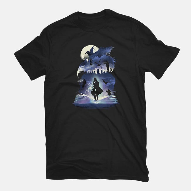 Fantastic Book of Magic-youth basic tee-dandingeroz