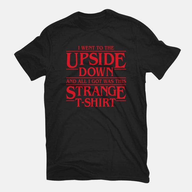 I Went to the Upside Down-mens premium tee-Olipop