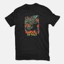 Clash of Gods Revisited-womens fitted tee-Melee_Ninja