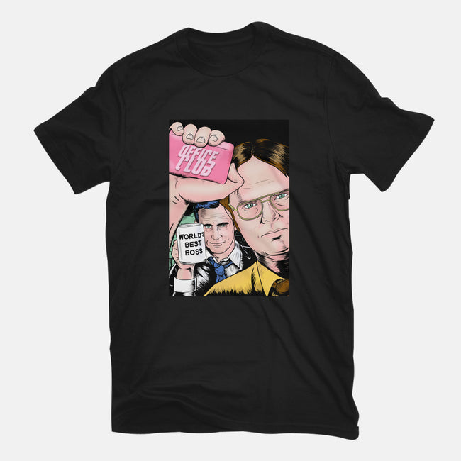 Office Club-womens fitted tee-MarianoSan