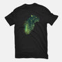 Space Tiger-womens fitted tee-dandingeroz