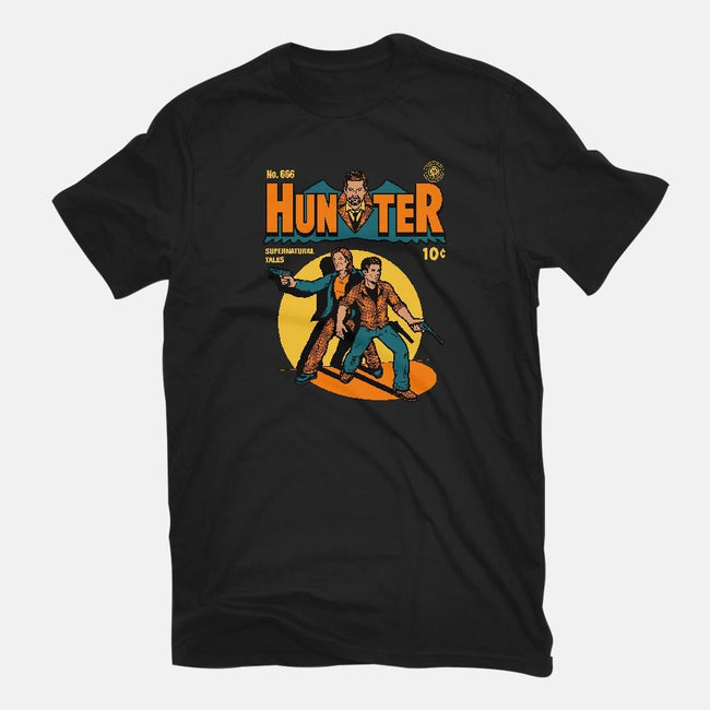 Hunter Comic-mens basic tee-harebrained