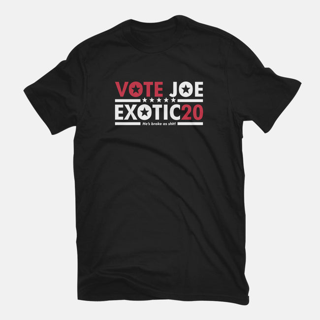 Vote Joe Exotic-youth basic tee-Retro Review