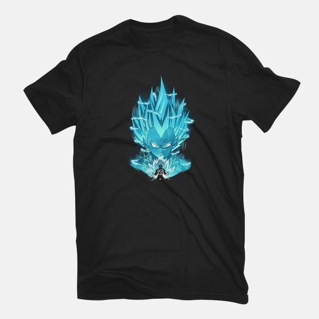 Super Saiyan Blue-womens basic tee-dandingeroz