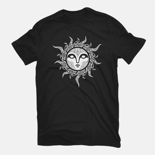 Yule Midwinter Sun-mens basic tee-RAIDHO