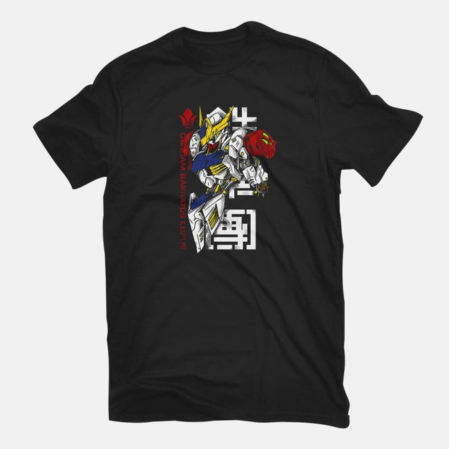 Barbatos Damaged-mens basic tee-spoilerinc