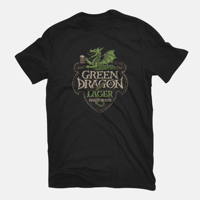 Green Dragon Lager-womens fitted tee-CoryFreeman