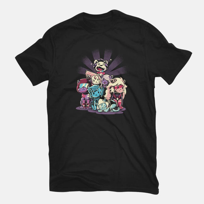 Cute Gems-womens fitted tee-yumie