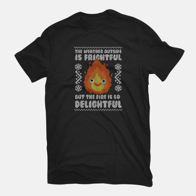 Delightful Fire!-womens basic tee-Raffiti