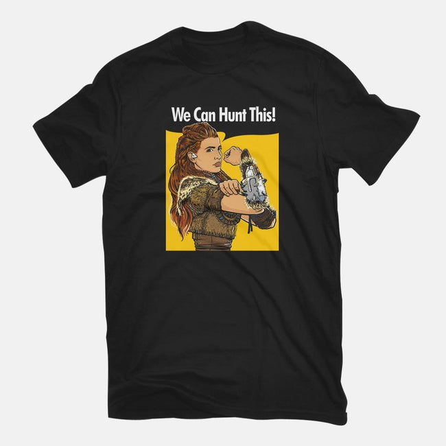We Can Hunt This!-mens long sleeved tee-rustenico