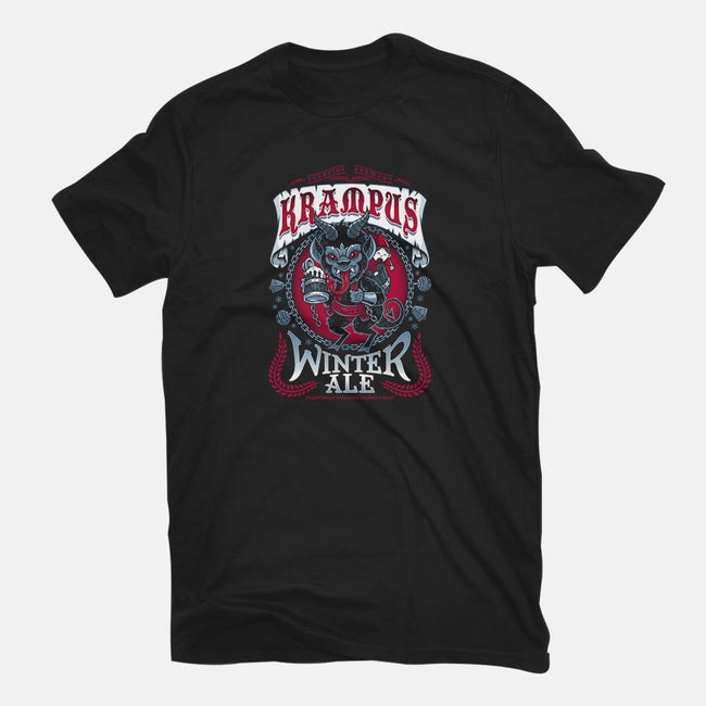 Krampus Winter Ale-womens basic tee-Nemons