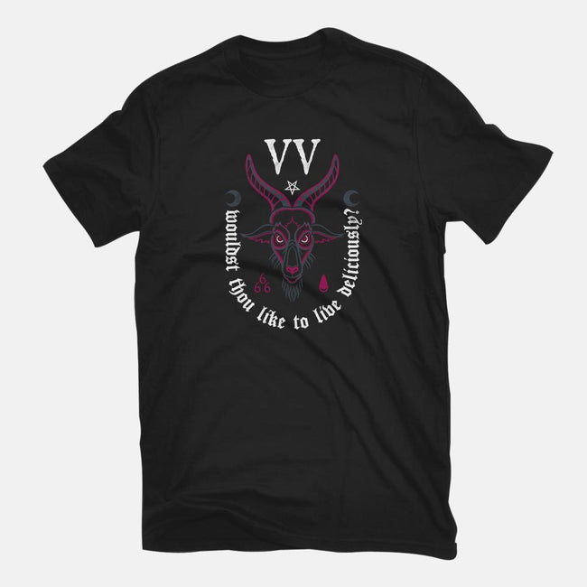 Deliciously?-womens fitted tee-Nemons