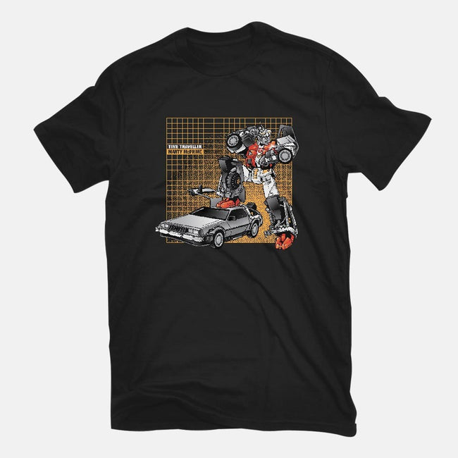 Marty McPrime-womens fitted tee-Obvian