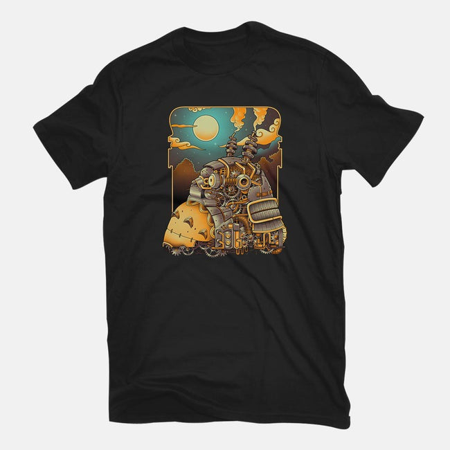Steampunk Neighbor-womens fitted tee-batang 9tees