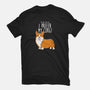 I Prefer My Corgi-womens fitted tee-ursulalopez