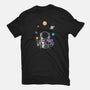 Space Juggler-womens fitted tee-SokolSelmani