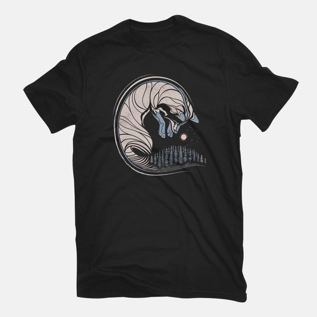 Chasing Its Tail-womens fitted tee-chechevica
