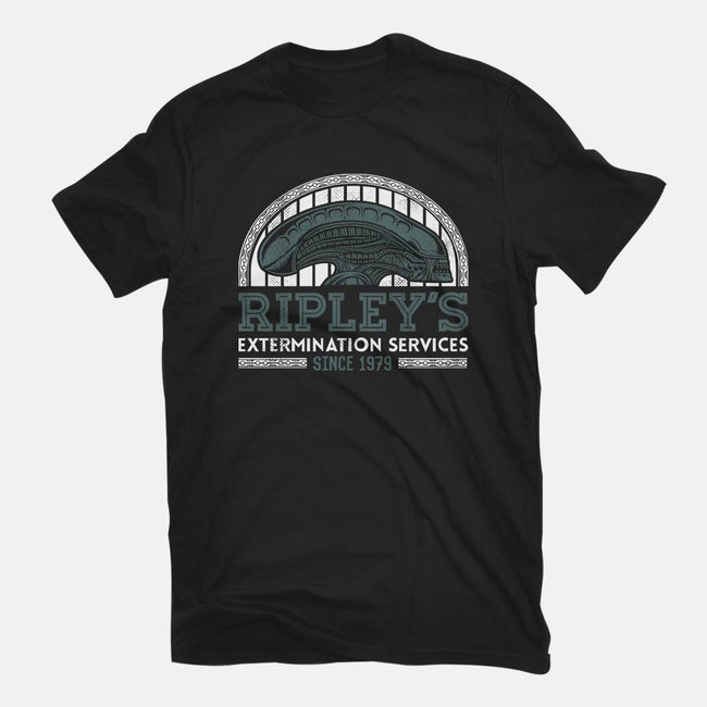 Ripley's Extermination Services-womens basic tee-Nemons