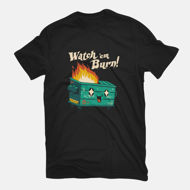 Watch Em Burn-youth basic tee-vp021