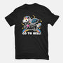 Skeleton Unicorn-womens basic tee-NemiMakeit