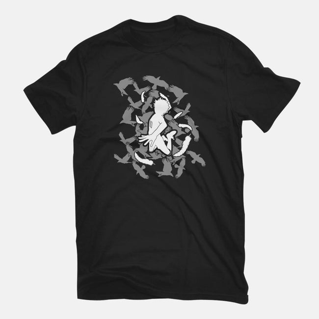 Soaring Crow-mens premium tee-TerminalNerd