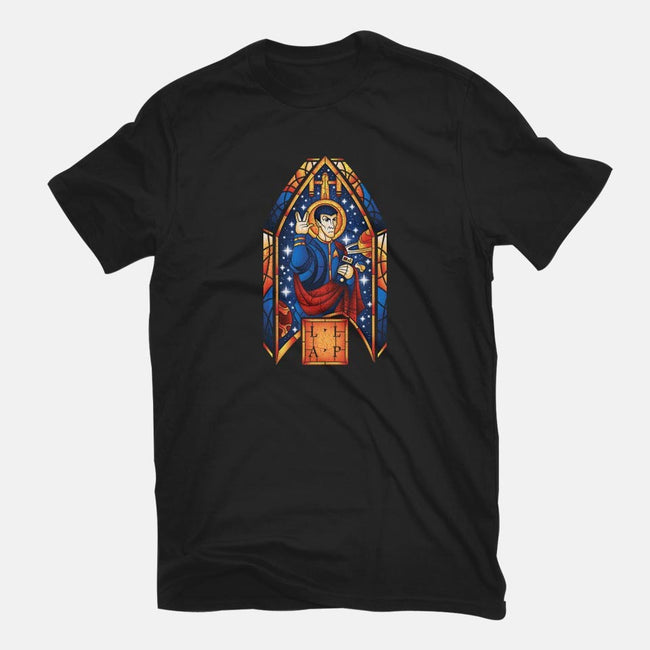Logical Saint-womens fitted tee-SXStudios