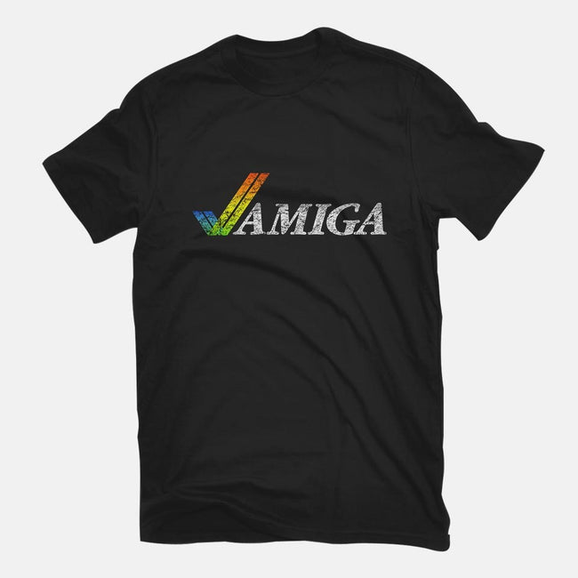 Amiga-womens basic tee-MindsparkCreative