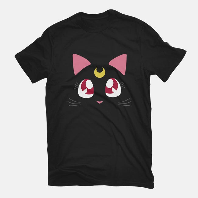 Guardian Cat-womens basic tee-Le Chardonneret