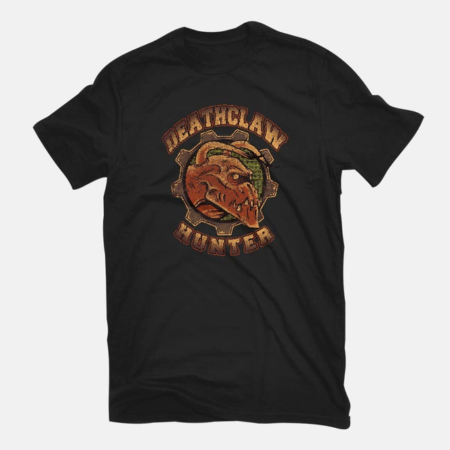 Deathclaw Hunter-womens fitted tee-Fishmas