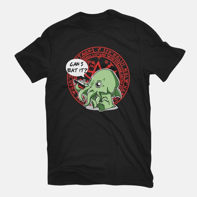 Little Cthulhu Is Hungry-mens long sleeved tee-TaylorRoss1