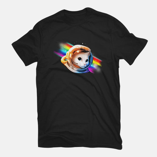 Interstellar Cat-womens basic tee-tobefonseca