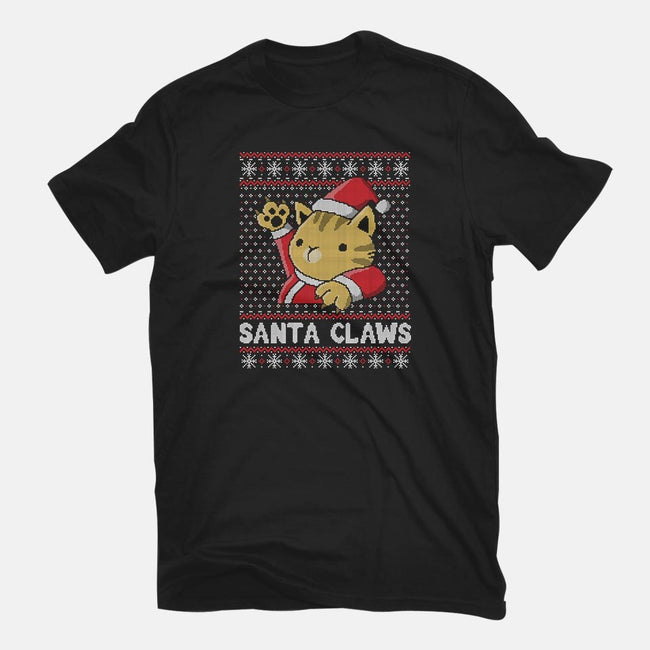 Kitty Claws-womens basic tee-NemiMakeit