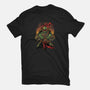 Cool But Crude-womens fitted tee-coldfireink