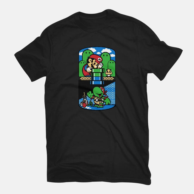 Help a Brother Out-womens fitted tee-harebrained