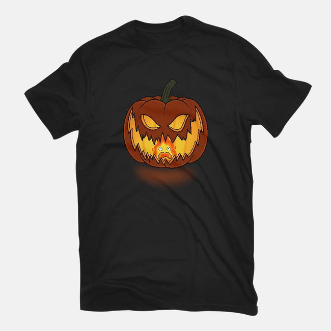 Halloween Flame!-womens basic tee-Raffiti