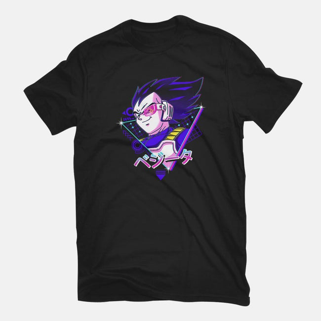 LoFi Saiyan Prince-womens fitted tee-vp021